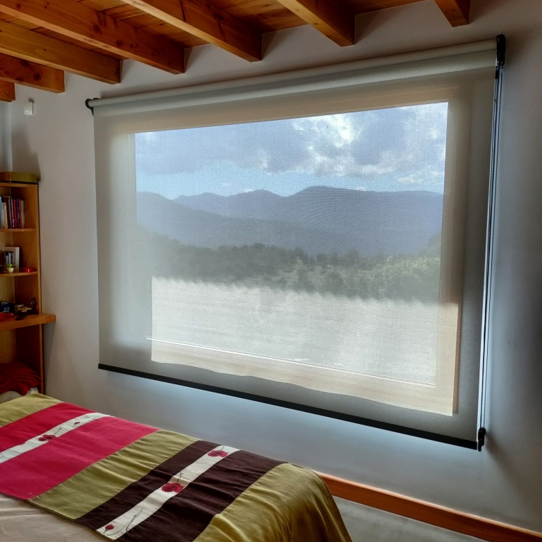 Obra Valle Escondido- Tela doble Black Out y Sun Screen
